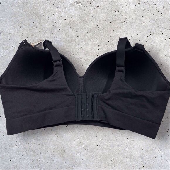 TrueKind Supportive Comfort Wireless Shaping Bra Size 2XL Black 10210 NWT - Picture 5 of 7